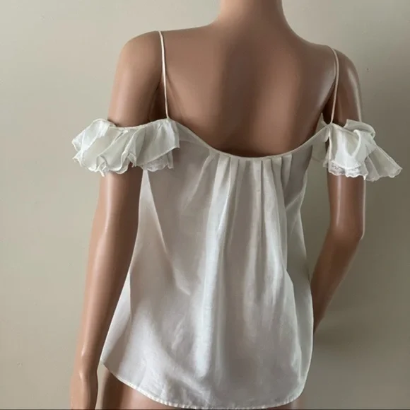 Vintage: De Barbara BUI Top - Lacey sleeve - Picture 2 of 4